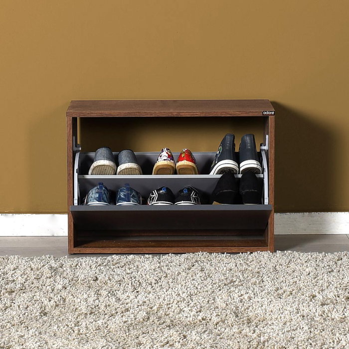Hanah Home Zapatero Shc-110-Oa-1 Oslo y Antracita Hanah Home Zapatero Shc-110-Oa-1 Oslo y Antracita
